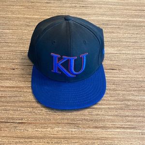 New Era, University Of Kansas Jayhawks, Flat Bill Hat